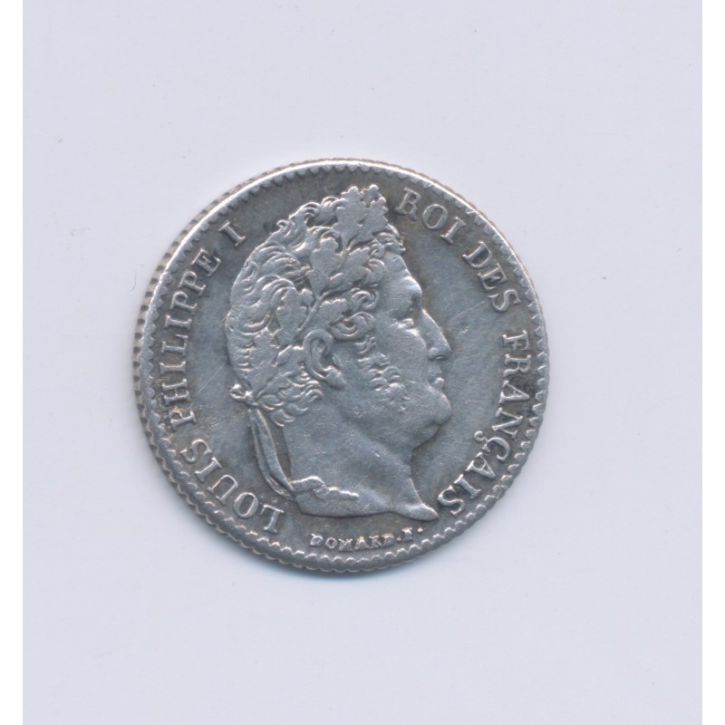 1/4 Franc - 1834 T Nantes - Louis philippe I - TTB+