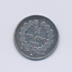 1/4 Franc - 1835 K Bordeaux - Louis philippe I - TTB 2