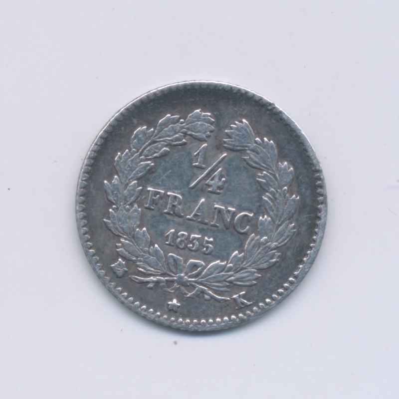 1/4 Franc - 1835 K Bordeaux - Louis philippe I - TTB