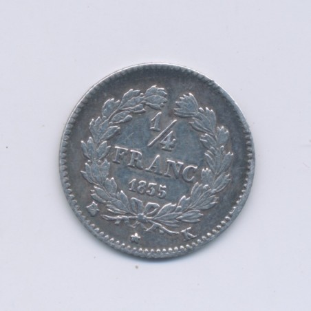 1/4 Franc - 1835 K Bordeaux - Louis philippe I - TTB