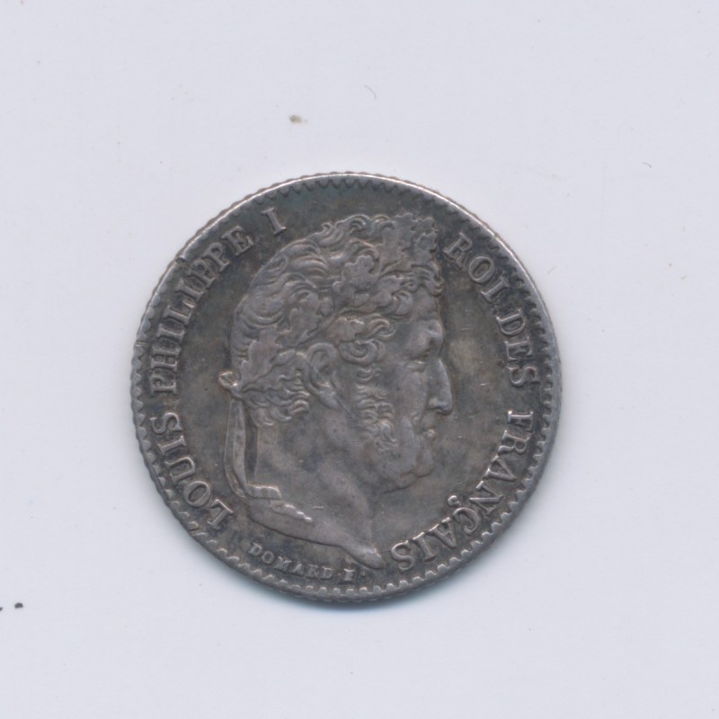 1/4 Franc - 1836 A Paris - Louis philippe I - SUP+