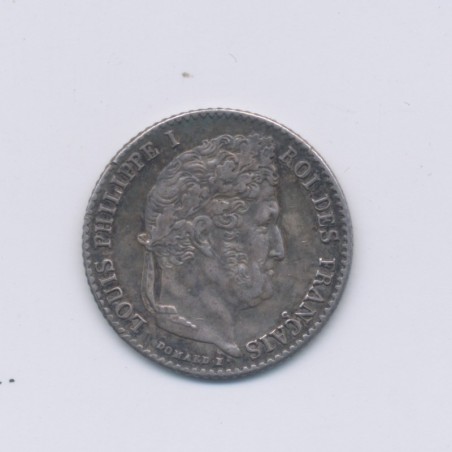 1/4 Franc - 1836 A Paris - Louis philippe I - SUP+