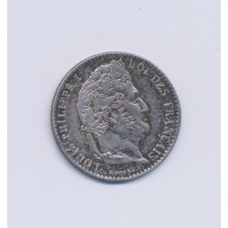 1/4 Franc - 1837 A Paris - Louis philippe I - SUP+