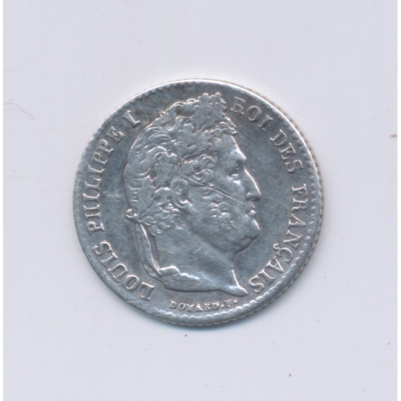 1/4 Franc - 1838 K Bordeaux - Louis philippe I - TB/TTB