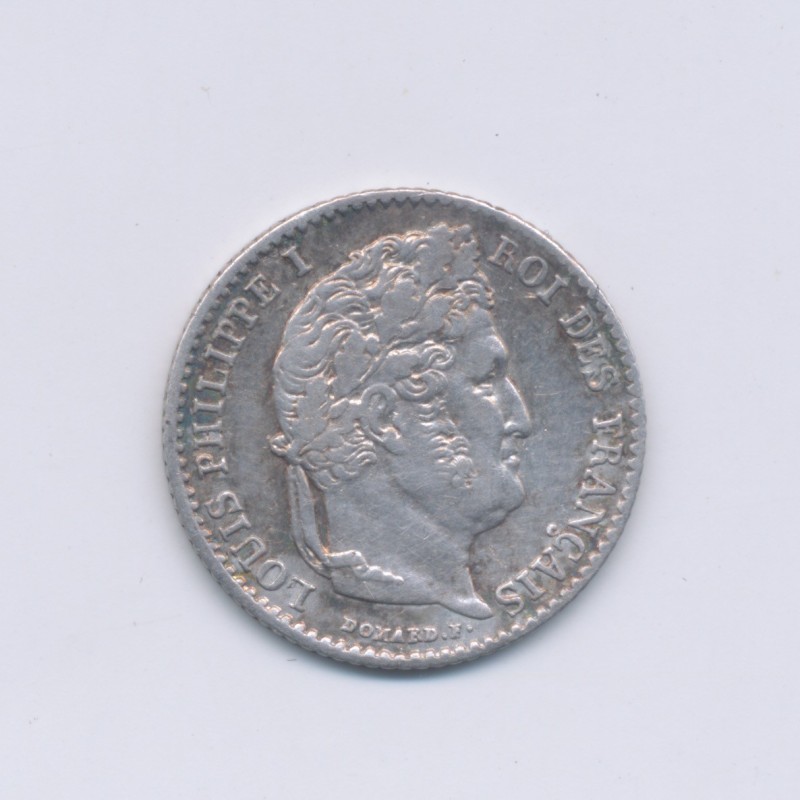 1/4 Franc - 1844 B Rouen - Louis philippe I - TTB+