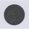 Westphalie - 20 centimes - 1812 C Cassel - TTB+