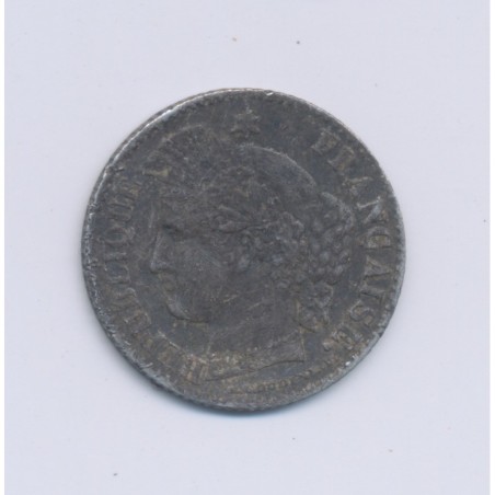 20 centimes Cérès - 1850 K Bordeaux - oreille basse - TB