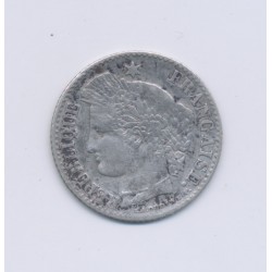 20 centimes Cérès - 1850 K Bordeaux - oreille basse - TB+