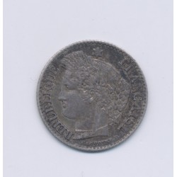 20 centimes Cérès - 1851 A Paris - TTB+