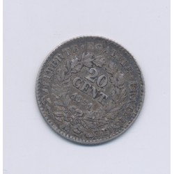 20 centimes Cérès - 1851 A Paris - TTB+ 2