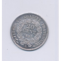 20 centimes Cérès - 1851 A Paris - SUP 2
