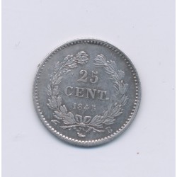 25 centimes Louis Philippe I - 1845 B Rouen - SUP 2