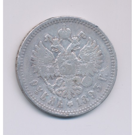 Russie - Rouble - 1893 R - Nicolas II - TB
