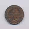 Russie - 2 Kopek - 1885 - Nicolas II - cuivre - TB