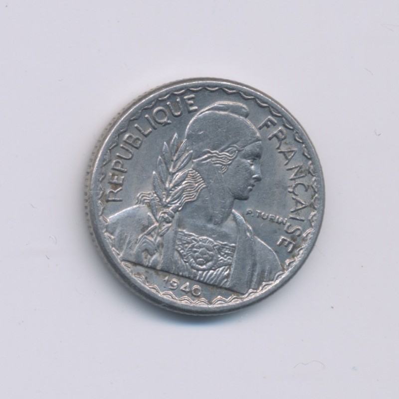Indochine - 10 Centimes - 1940 - nickel - SUP