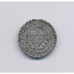 Cuba - 1 Centavo - 1920 - nickel - TTB 2