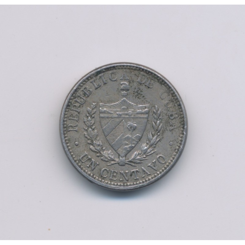 Cuba - 1 Centavo - 1920 - nickel - TTB