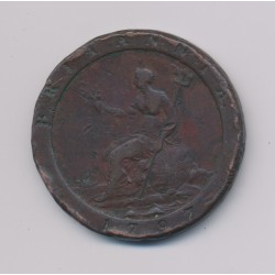 Angleterre - George III - Penny 1797 - cuivre - TB 2
