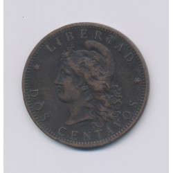 Argentine - 2 Centavos - 1885 - bronze - TTB 2
