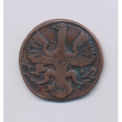 Allemagne - 12 Heller 1792 - Aix la chapelle - cuivre - TB 2