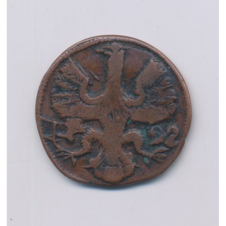 Allemagne - 12 Heller 1792 - Aix la chapelle - cuivre - TB