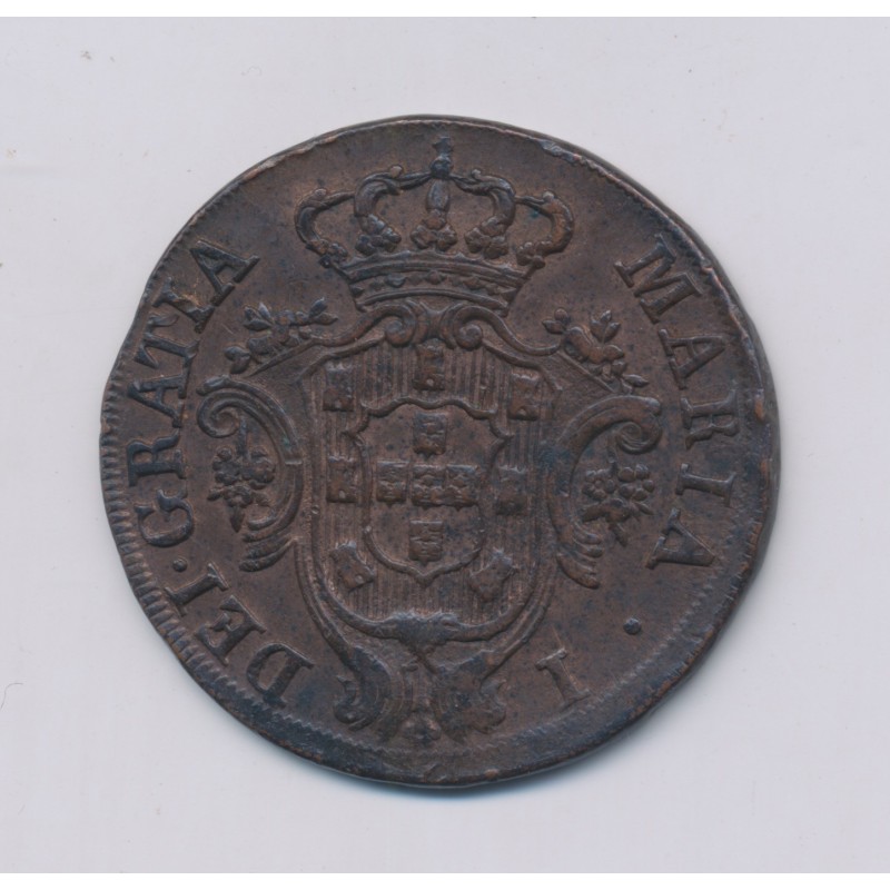 Portugal - 10 Reis - 1799 - Maria I - cuivre - TTB+