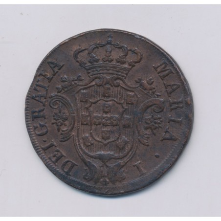 Portugal - 10 Reis - 1799 - Maria I - cuivre - TTB+