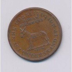 Etats-Unis - Token - I take the responsibility - cuivre - TTB+ 2