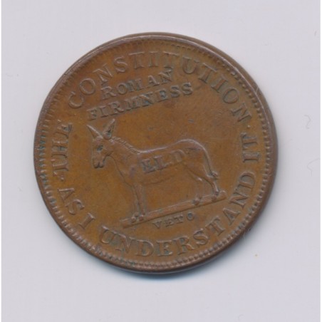 Etats-Unis - Token - I take the responsibility - cuivre - TTB+