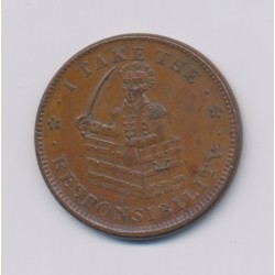 Etats-Unis - Token - I take the responsibility - cuivre - TTB+