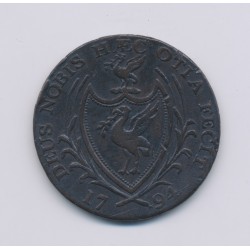Angleterre - Token - 1/2 Penny Liverpool - 1794 - cuivre - TTB 2