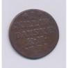 Danemark - Skilling - 1771 KM - Christian VII - cuivre ) TTB