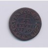 Allemagne - 1/4 Stuber - 1750 - cuivre - TB