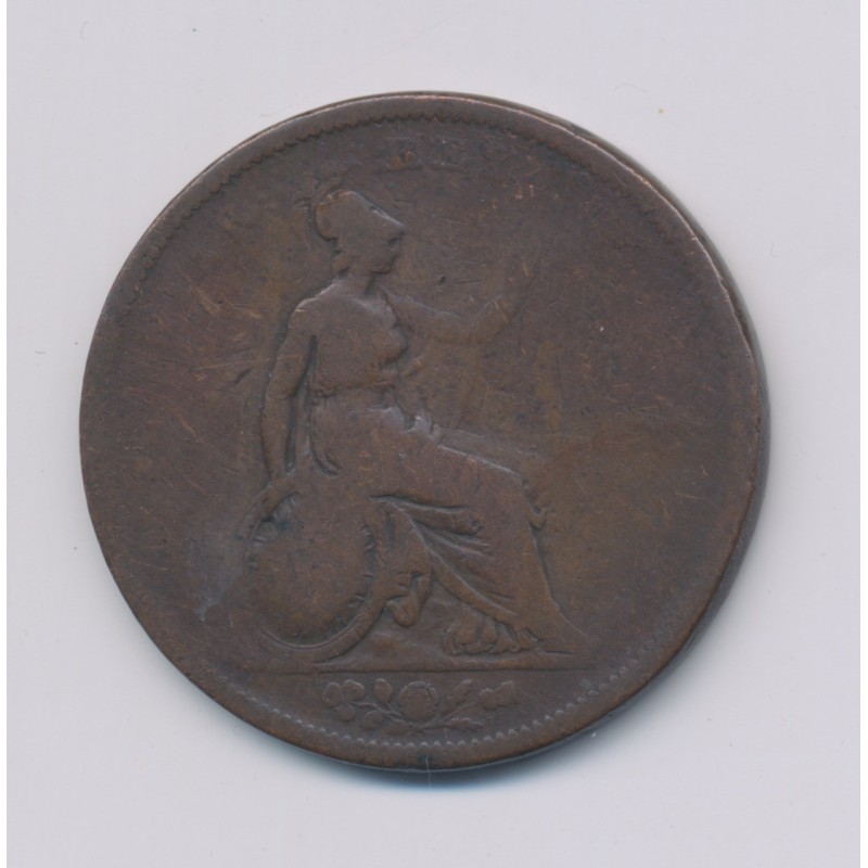 Angleterre - George IV - Penny 1826 - cuivre - TB