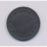 Argentine - 5/10 Real - 1827 - Buenos Aires - cuivre - B/TB