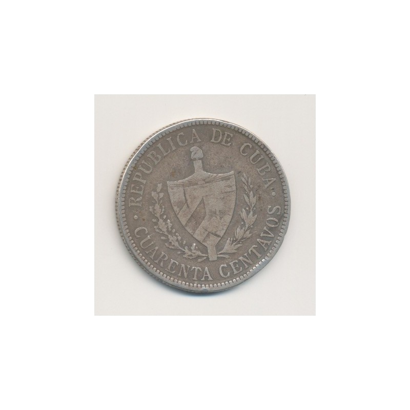 Cuba - 40 centavos - 1916