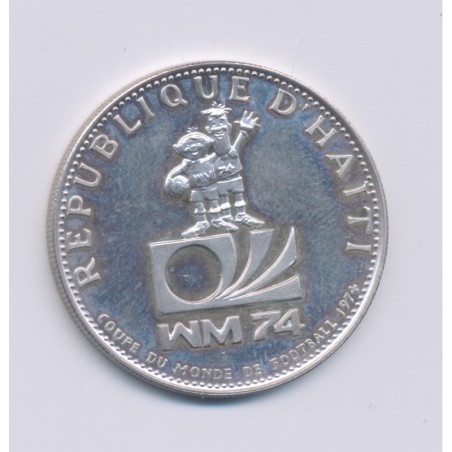 Haiti - 25 Gourdes - 1973 - argent - SUP+