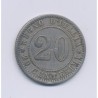 Italie - 20 Centesimi - 1895 R - cupro-nickel - TTB