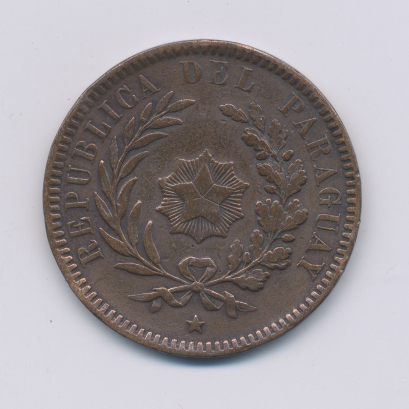 Paraguay - 2 centesimos - 1870 - bronze - TB+