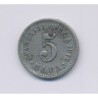 Serbie - 5 Para - 1912 - nickel - TB