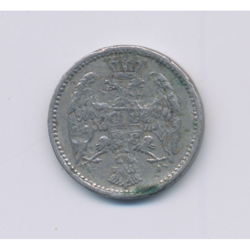 Serbie - 5 Para - 1912 - nickel - TB