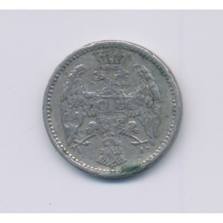 Serbie - 5 Para - 1912 - nickel - TB
