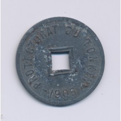Tonkin - 1/600 de piastre - 1905 A - zinc - TTB