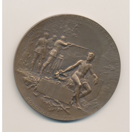 Médaille - Concours de Tir - bronze - 51mm - TTB