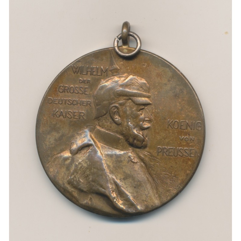 Médaille - Wilhelm I - Centenaire - 1797-1897 - bronze - 40mm