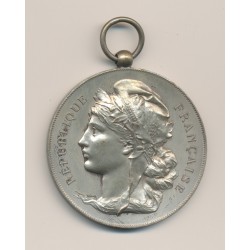 Médaille - Offerte par le journal Le Stand - bronze argenté - 51mm - TTB+
