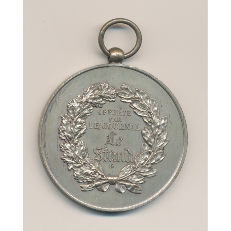 Médaille - Offerte par le journal Le Stand - bronze argenté - 51mm - TTB+