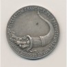 Médaille - Délégation Française des producteurs de nitrate de soude au Chili - bronze argenté - 37mm - TTB