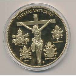 Médaille - Jean Paul II - 1978-2005 - couleur - 70mm 2