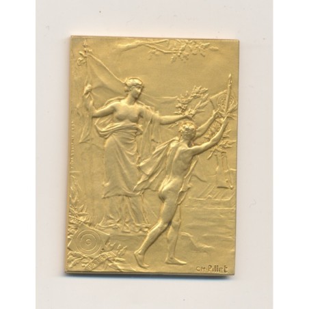 Médaille - Offert par la petite gironde - avec écrin - bronze - Pillet